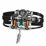 Charm Feather Bracelet