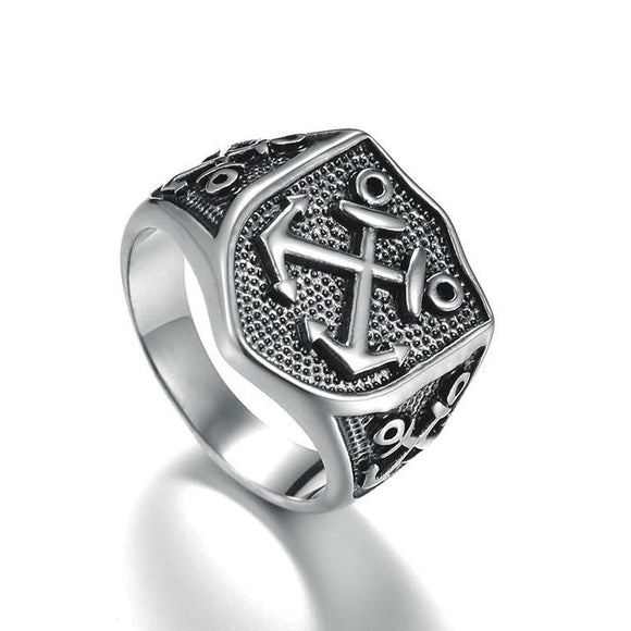 Duo Ocean Anchors Ring
