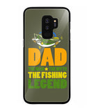 Mens Dad The Man The Myth The Fishing Legend - Samsung Galaxy S9 Plus