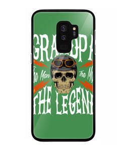 Mens Grandpa The Man The Myth The Legend - Samsung Galaxy S9 Plus