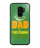 Mens Dad The Man The Myth The Fishing Legend - Samsung Galaxy S9 Plus