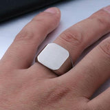 Square Minimalist Ring