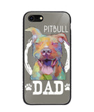 Pitbul Dad I Love My Dog - iPhone 8