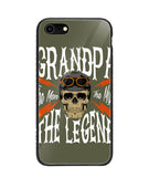 Mens Grandpa The Man The Myth The Legend - iPhone 8