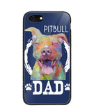 Pitbul Dad I Love My Dog - iPhone 8