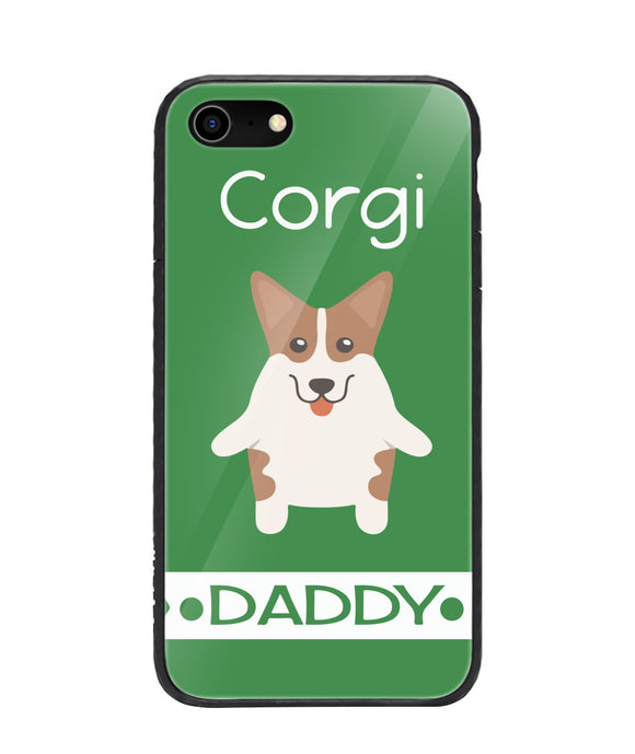 Corgi Daddy I Love My Dog - iPhone 8