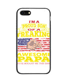 Im Proud Son Of Freaking Awesome Papa - iPhone 8