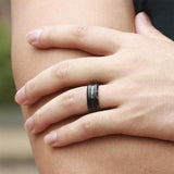 Wheel Titanium Ring