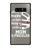 Being a Mom Is an Honor Being Mom Is Princeless - Samsung Galaxy Note8