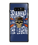 Mens Grandpa The Man The Myth The Legend - Samsung Galaxy Note8