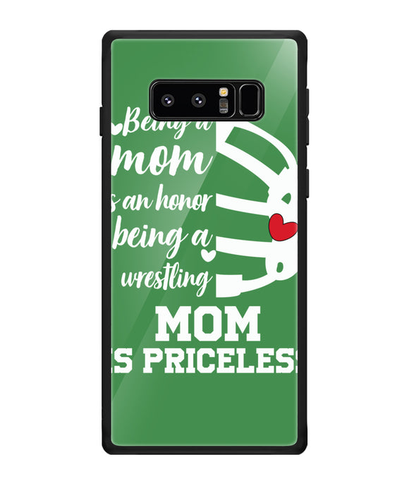 Being a Mom Is an Honor Being Mom Is Princeless - Samsung Galaxy Note8