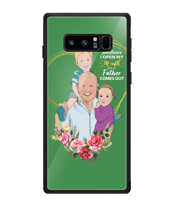 SonDaughter and Dad - Samsung Galaxy Note8