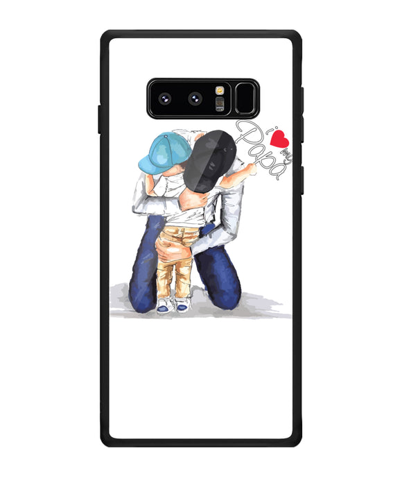 I Love My Papa Father Day - Samsung Galaxy Note8