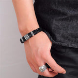 Wrapped Rope Leather Bracelet