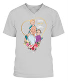 SonDaughter and Dad - V-Neck - Unisex