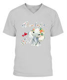Grandma Is Love Girl - V-Neck - Unisex