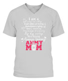 Loving Army Mom - V-Neck - Unisex