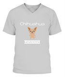 Chihuahua Daddy I Love My Dog - V-Neck - Unisex
