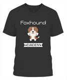 Foxhound Daddy I Love My Dog - V-Neck - Unisex