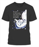 No One In This World Can Love A Girl More Than Her Father - V-Neck - Unisex