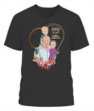 SonDaughter and Dad - V-Neck - Unisex