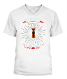 Russkiy Toy Dad - V-Neck - Unisex
