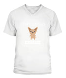 Chihuahua Daddy I Love My Dog - V-Neck - Unisex