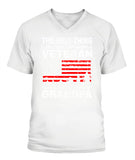 Veteran Is Being A Grandpa - V-Neck - Unisex