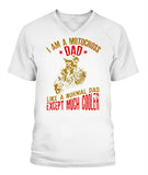 I Am A Motocross Dad - V-Neck - Unisex