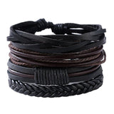 Leather Bracelet Set