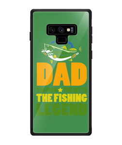Mens Dad The Man The Myth The Fishing Legend - Samsung Galaxy Note9