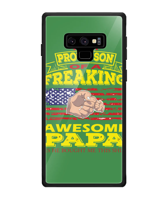 Im Proud Son Of Freaking Awesome Papa - Samsung Galaxy Note9