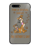 For A Special Daddy On Fathers Day I Love Dog - iPhone 8 Plus
