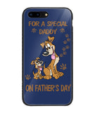 For A Special Daddy On Fathers Day I Love Dog - iPhone 8 Plus