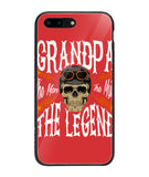 Mens Grandpa The Man The Myth The Legend - iPhone 8 Plus
