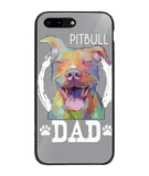 Pitbul Dad I Love My Dog - iPhone 8 Plus