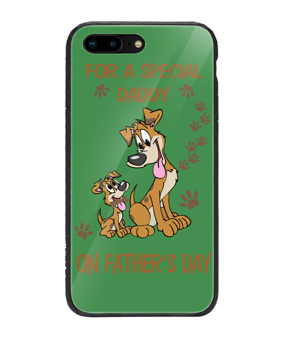 For A Special Daddy On Fathers Day I Love Dog - iPhone 8 Plus