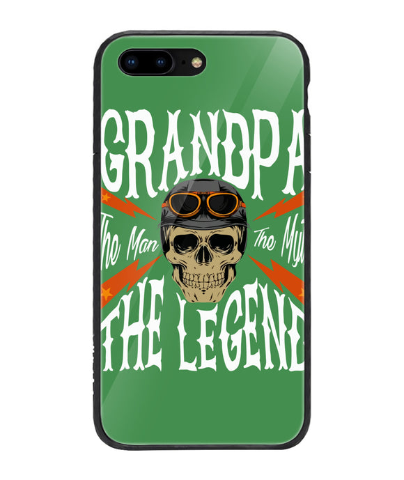 Mens Grandpa The Man The Myth The Legend - iPhone 8 Plus