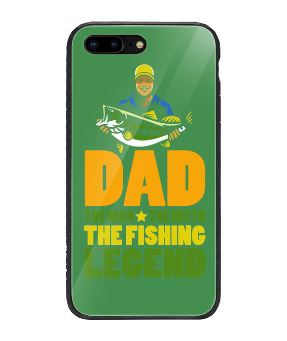 Mens Dad The Man The Myth The Fishing Legend - iPhone 7 Plus