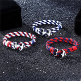 Nautical Rope Anchor Bracelet