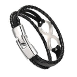 Infinite Leather Bracelet