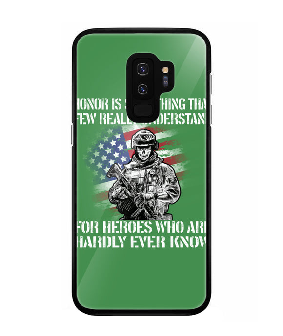 Honor Is Something That Few Really Understand - Samsung Galaxy S9