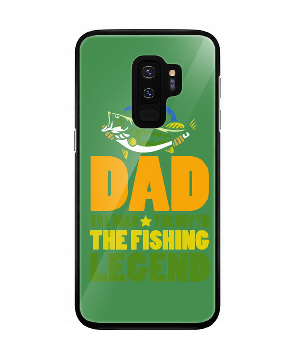 Mens Dad The Man The Myth The Fishing Legend - Samsung Galaxy S9