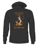 For A Special Daddy On Fathers Day I Love Dog - Unisex Hoodies