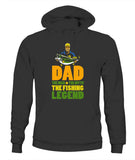 Mens Dad The Man The Myth The Fishing Legend - Unisex Hoodies