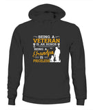Grandpa And Veteran - Unisex Hoodies