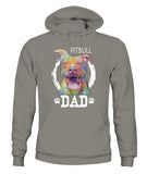 Pitbul Dad I Love My Dog - Unisex Hoodies