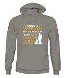 Grandpa And Veteran - Unisex Hoodies