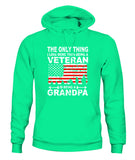 Veteran Is Being A Grandpa - Unisex Hoodies