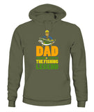 Mens Dad The Man The Myth The Fishing Legend - Unisex Hoodies
